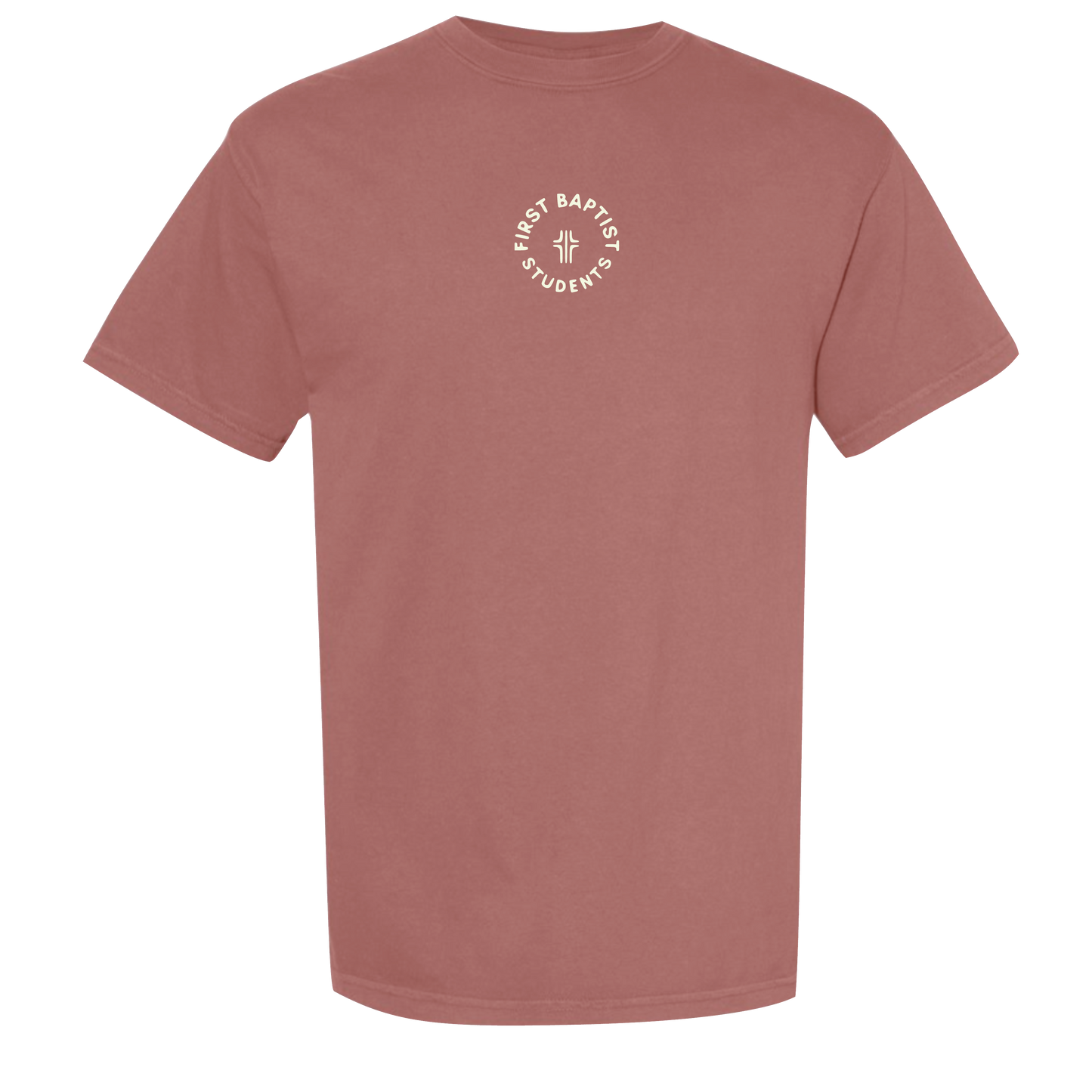 CENTER CHEST CIRCLE LOGO TEE
