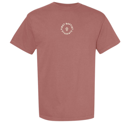 CENTER CHEST CIRCLE LOGO TEE