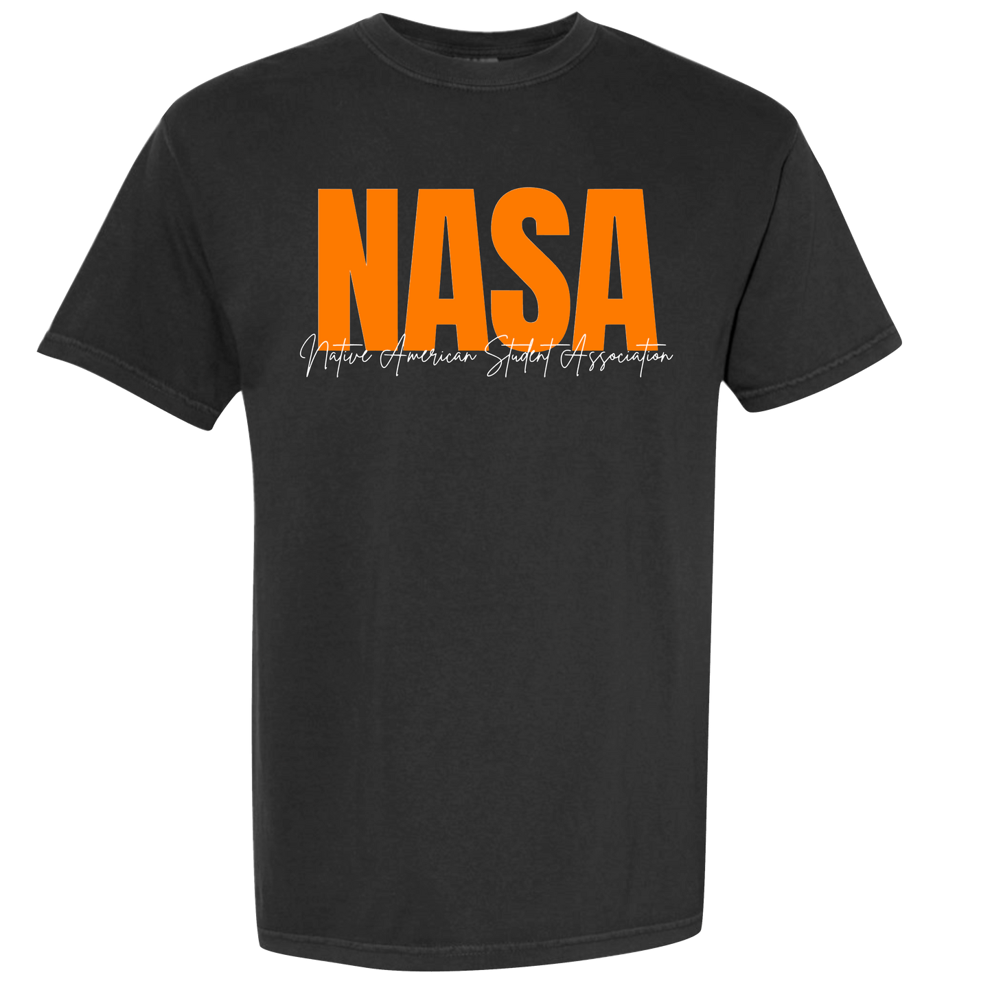 BLACK NASA BOLD FRONT DESIGN AND WHITE CIRCLE LOGO
