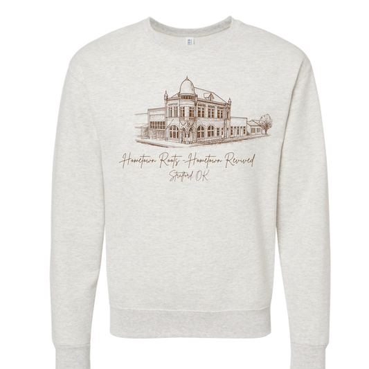STRATFORD SKETCH CREWNECK SWEATSHIRT