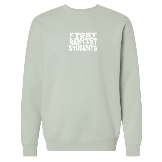 FIRST BAPTIST WAVE CREWNECK SWEATSHIRT