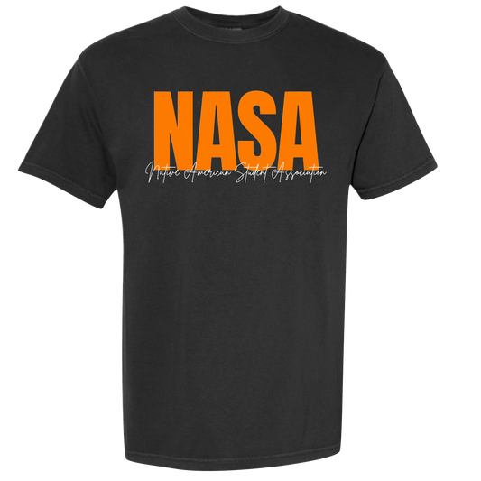 BLACK NASA BOLD FRONT DESIGN AND WHITE CIRCLE LOGO