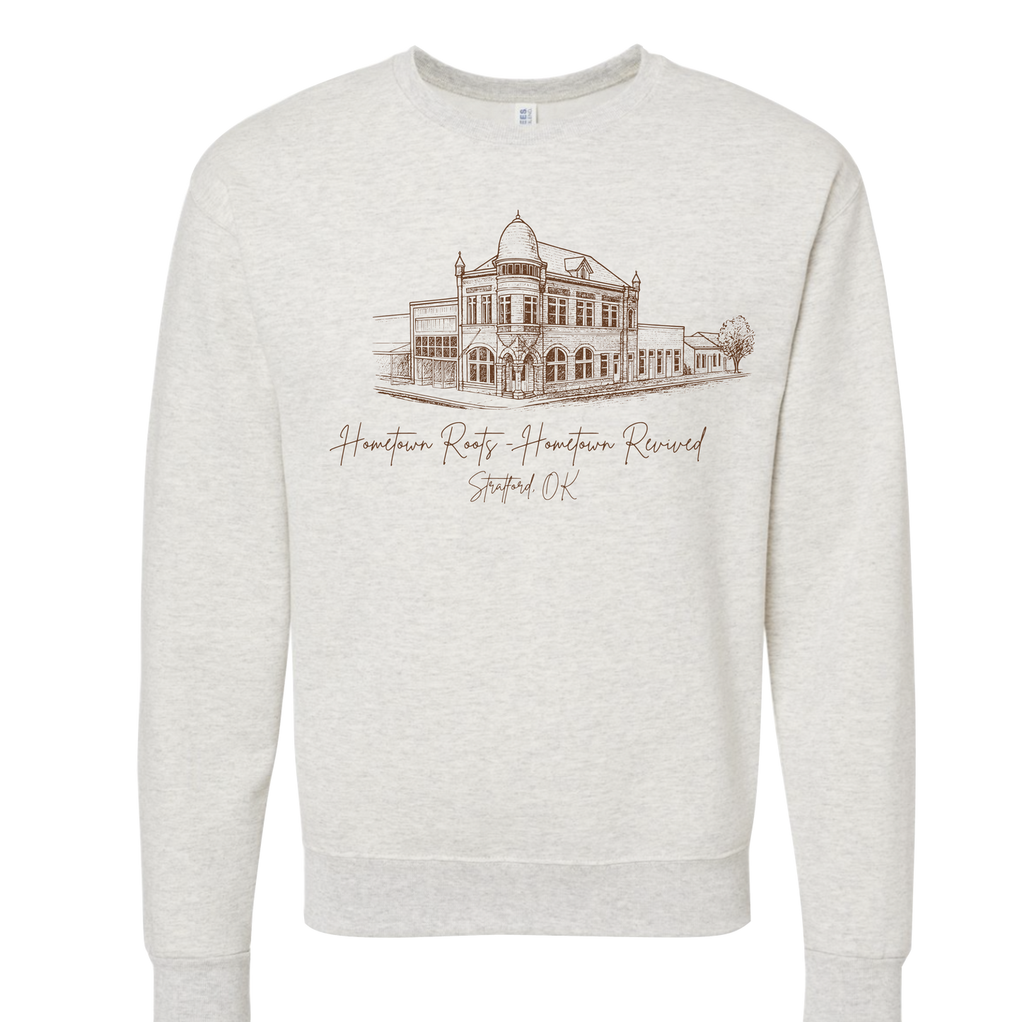 STRATFORD SKETCH CREWNECK SWEATSHIRT