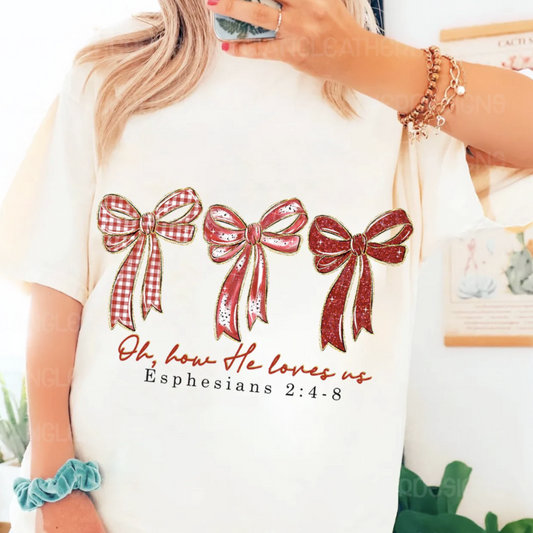 OH HOW HE LOVES US.....